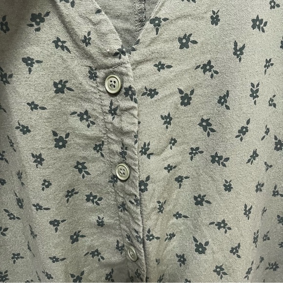 The Nines by HATCH Maternity 3/4 Sleeve Button-Front Floral Jumpsuit‎ Size Small - Picture 5 of 8